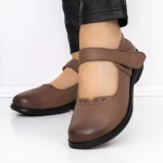 Női alkalmi cipő 7528 Barna » MeiShoes.ro