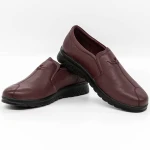 Női alkalmi cipő 18009 Burgundia » MeiShoes.ro