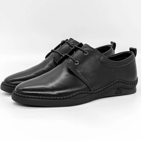 Elegáns férfi cipő HCM1100 Fekete » MeiShoes.ro