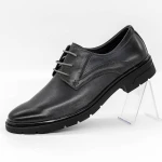 Elegáns férfi cipő K82207 Sötétszürke » MeiShoes.ro