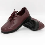 Női alkalmi cipő 18006 Burgundia » MeiShoes.ro