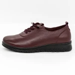 Női alkalmi cipő 18011 Burgundia » MeiShoes.ro