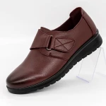 Női alkalmi cipő N0822 Burgundia » MeiShoes.ro