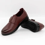 Női alkalmi cipő N0822 Burgundia » MeiShoes.ro