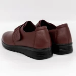 Női alkalmi cipő N0822 Burgundia » MeiShoes.ro