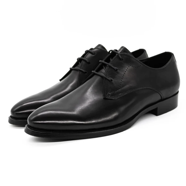 Elegáns férfi cipő 2102-50 Fekete » MeiShoes.ro