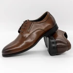 Elegáns férfi cipő 9147-7 Barna » MeiShoes.ro