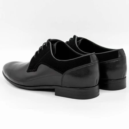 Elegáns férfi cipő 792-049 Fekete » MeiShoes.ro