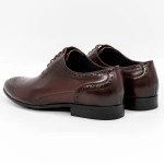 Elegáns férfi cipő 792-047 Burgundia » MeiShoes.ro