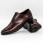 Elegáns férfi cipő 792-047 Burgundia » MeiShoes.ro