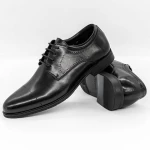 Elegáns férfi cipő 9122-2 Fekete » MeiShoes.ro