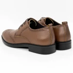 Elegáns férfi cipő 1D8056 Barna » MeiShoes.ro