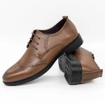 Elegáns férfi cipő 1D8056 Barna » MeiShoes.ro