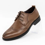 Elegáns férfi cipő 1D8056 Barna » MeiShoes.ro