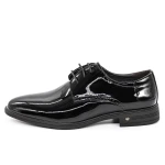 Elegáns férfi cipő 8D3902 Fekete » MeiShoes.ro