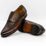 Elegáns férfi cipő VS162-07 Barna » MeiShoes.ro