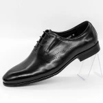 Elegáns férfi cipő 003-037 Fekete » MeiShoes.ro