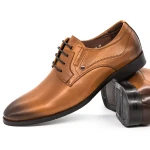 Elegáns férfi cipő Y006A-10A-1 Kávé » MeiShoes.ro