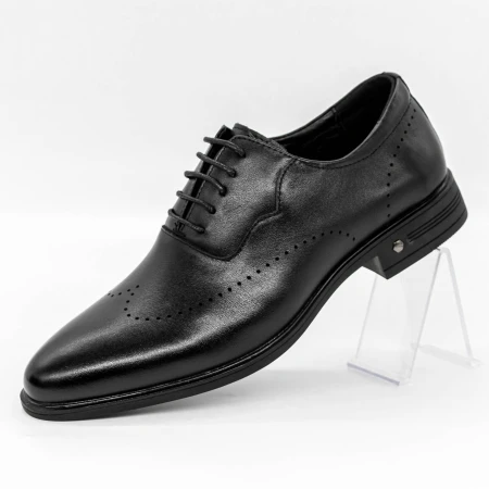 Elegáns férfi cipő F066-025 Fekete » MeiShoes.ro