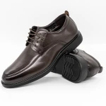 Elegáns férfi cipő 7D1213 Kávé » MeiShoes.ro