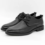 Elegáns férfi cipő WM803 Fekete » MeiShoes.ro