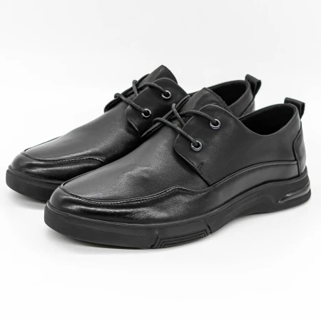 Elegáns férfi cipő WM813 Fekete » MeiShoes.ro