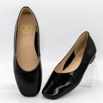 Női balerina cipő60372 Fekete » MeiShoes.ro