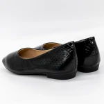 Női balerina cipő60372 Fekete » MeiShoes.ro