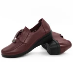 Női alkalmi cipő 5007 Burgundia » MeiShoes.ro