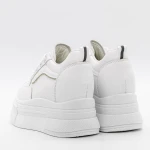 Női sportcipő platformmal 3WL166 Fehér » MeiShoes.ro