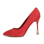 Stiletto cipő 2DC8 Piros » MeiShoes.ro