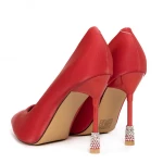 Stiletto cipő 2DC8 Piros » MeiShoes.ro