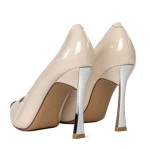 Stiletto cipő 3DC38 Bézs » MeiShoes.ro