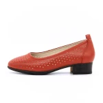 Női balerina cipő GA2301 Piros » MeiShoes.ro