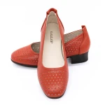 Női balerina cipő GA2301 Piros » MeiShoes.ro