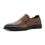 Elegáns férfi cipő B16235 Barna » MeiShoes.ro