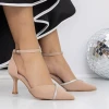 Stiletto cipő 3XKK101 Sötét bézs | Mei