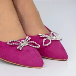 Női balerina cipő 3LE33 Fukszia » MeiShoes.ro