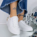 Női tornacipő T101 Fehér » MeiShoes.ro