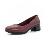 Vastag sarkú cipő 1901 Burgundia » MeiShoes.ro