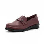 Női alkalmi cipő 75-21 Burgundia » MeiShoes.ro