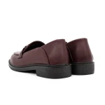 Női alkalmi cipő 0728Q30 Burgundia » MeiShoes.ro