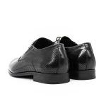 Elegáns férfi cipő F606-589 Fekete » MeiShoes.ro