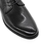 Elegáns férfi cipő F3257-569 Fekete » MeiShoes.ro