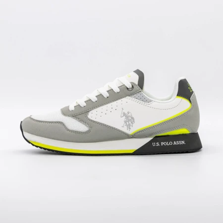 Férfi sportcipő NOBIL003M4HY5 Fehér » MeiShoes.ro