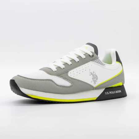 Férfi sportcipő NOBIL003M4HY5 Fehér » MeiShoes.ro