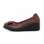 Platform cipő 230558 Burgundia » MeiShoes.ro