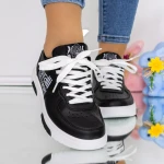 Női tornacipő S23-S00CW8632 Fekete » MeiShoes.ro