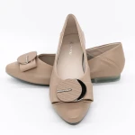 Női balerina cipő T6021C Rózsaszín » MeiShoes.ro