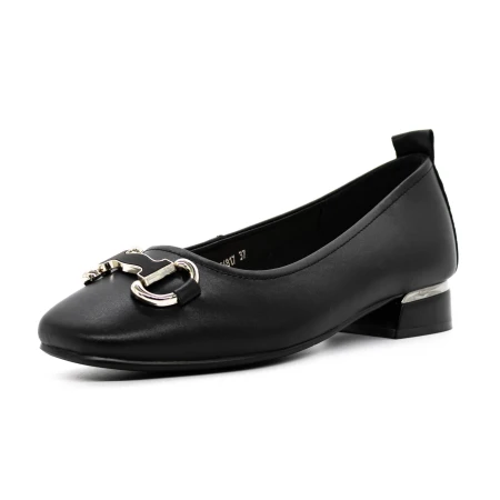 Női balerina cipő T66817 Fekete » MeiShoes.ro